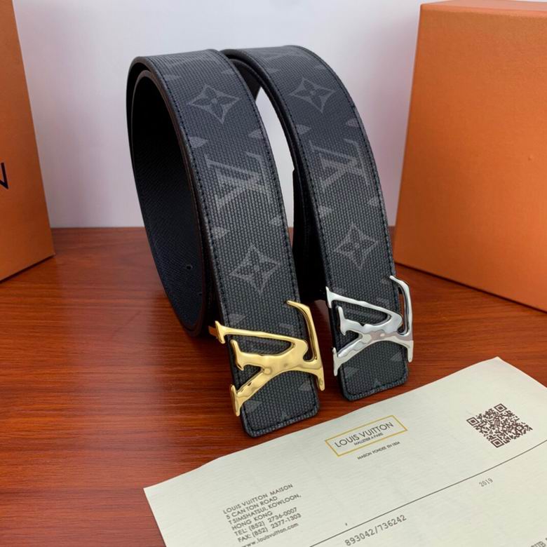 LV Belt 40mmX95-125CM 7D (595)